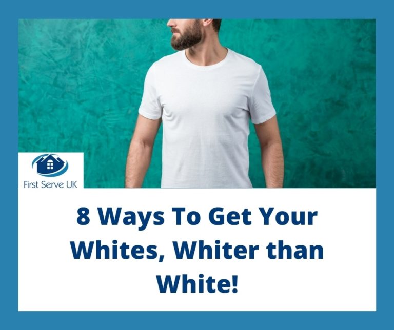 8 Ways To Get Your Whites, Whiter than White! - First Serve UK